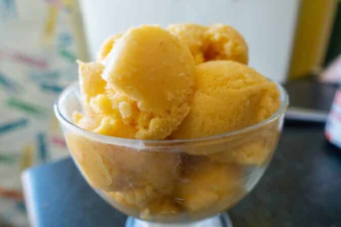 Low Carb Mango Ice Cream Recipe - Blender Only