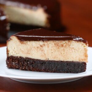 A Keto High Protein Brownie Cheesecake Recipe