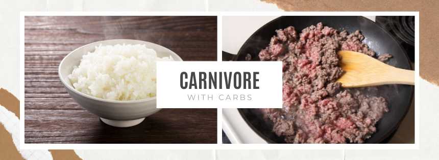 carnivore with rice